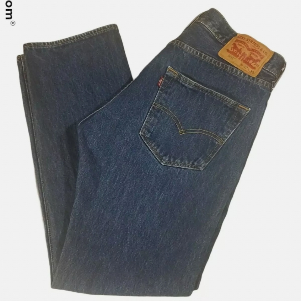 VINTAGE Levi’s 501XX 32x30 Jeans Button Fly Medium Wash Denim Men's 32 x 30 Levi